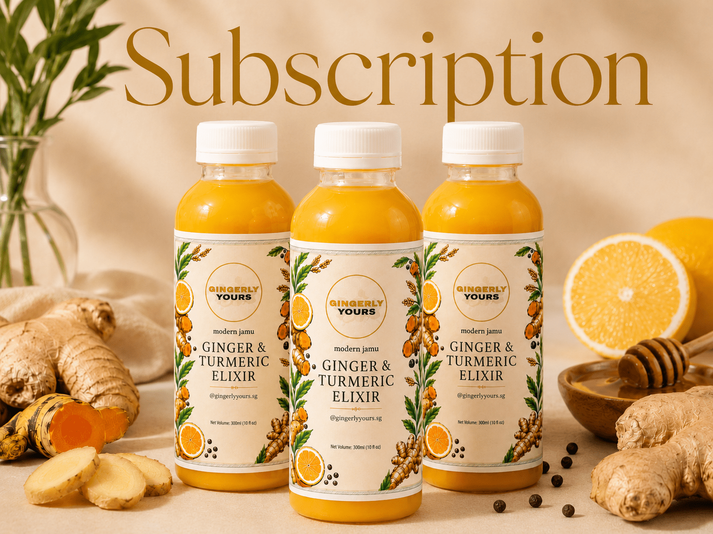 Weekly 3 Bottles Subscription