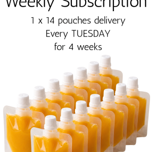 Weekly 14 Pouches Subscription | Gingerly Yours